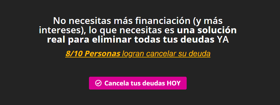 cancela tus deudas